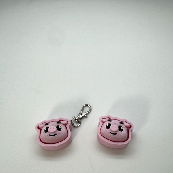 Piggy Fidget Clicker 3D Print