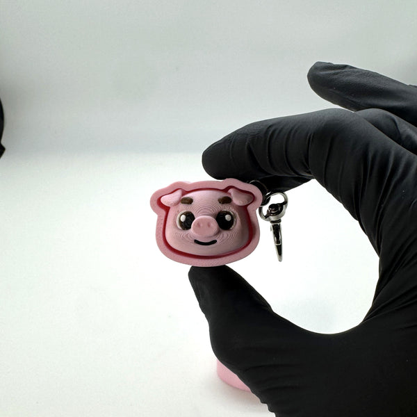 Piggy Fidget Clicker 3D Print