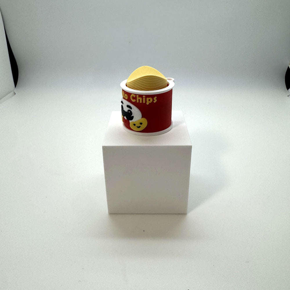 Potato Chips Fidget Clicker 3D Print