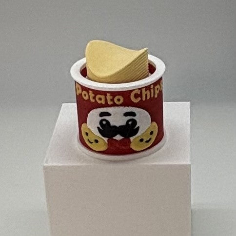 Potato Chips Fidget Clicker 3D Print