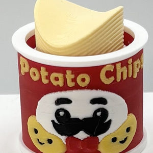 Potato Chips Fidget Clicker 3D Print