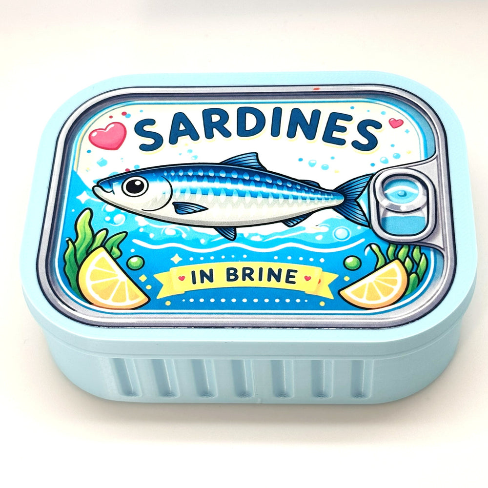 Sardine Can Fidget Clicker 3D Print