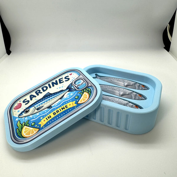 Sardine Can Fidget Clicker 3D Print