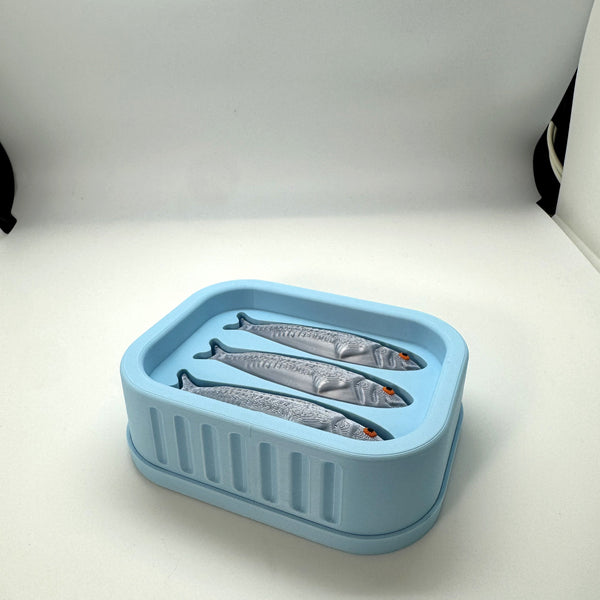 Sardine Can Fidget Clicker 3D Print