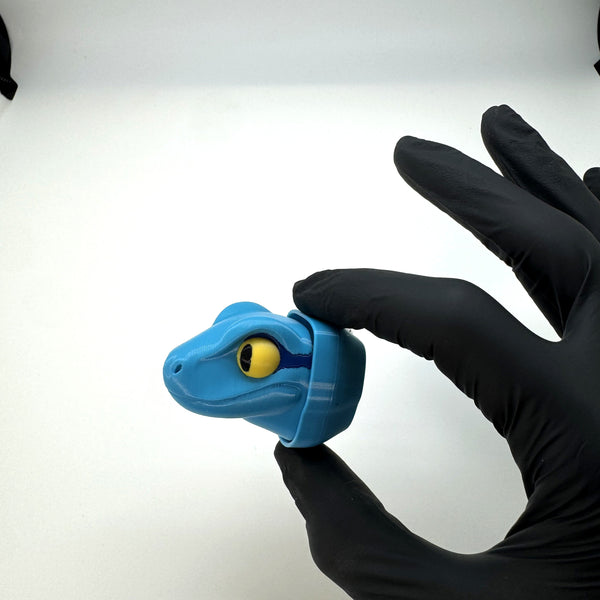 Velociraptor Dinosaur Fidget Clicker 3D Print